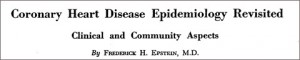 A seminal review of the population phenomena in coronary disease