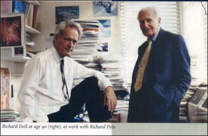 Doll, Richard with Richard Peto