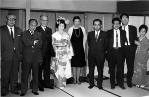 Formal dinner in Nagasaki