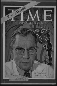 Ancel Keys on the cover of Time Magazine