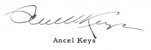 Ancel Keys’ signature