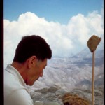 Crete: Noboru Kimura on summit Mt. Ihda