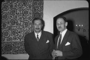 F. Grande and E. Klepetar in Keys’s home in the 1950s.