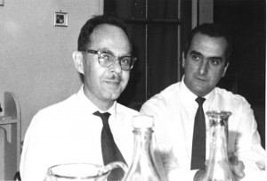 Dontas and Unidentified Yugoslavian Colleague